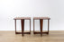 Pair of Mid-Century Modern Teak Side Tables - (D1558)