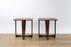 Pair of Mid-Century Modern Teak Side Tables - (D1558)
