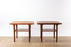 2 Danish Mid Century Teak Side Tables - (D1560)