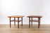 2 Danish Mid Century Teak Side Tables - (D1560)