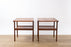 2 Danish Mid Century Teak Side Tables - (D1560)