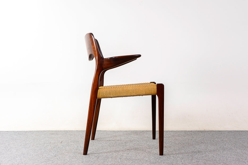 Rosewood Model 55 Armchair by By Niels Moller - (D1088.5)