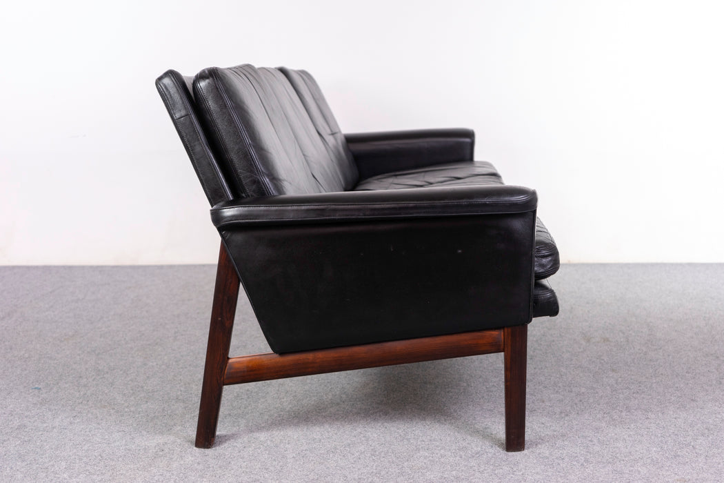 Rosewood & Leather "Jupiter" Sofa by Finn Juhl - (325-141)