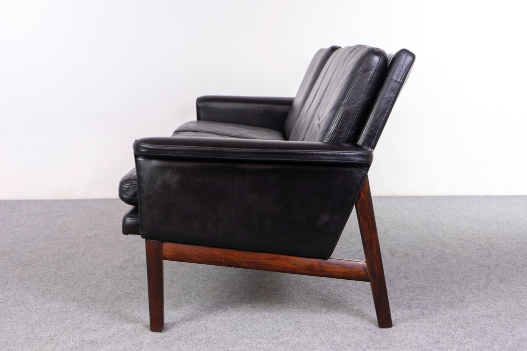 Rosewood & Leather "Jupiter" Sofa by Finn Juhl - (325-141)
