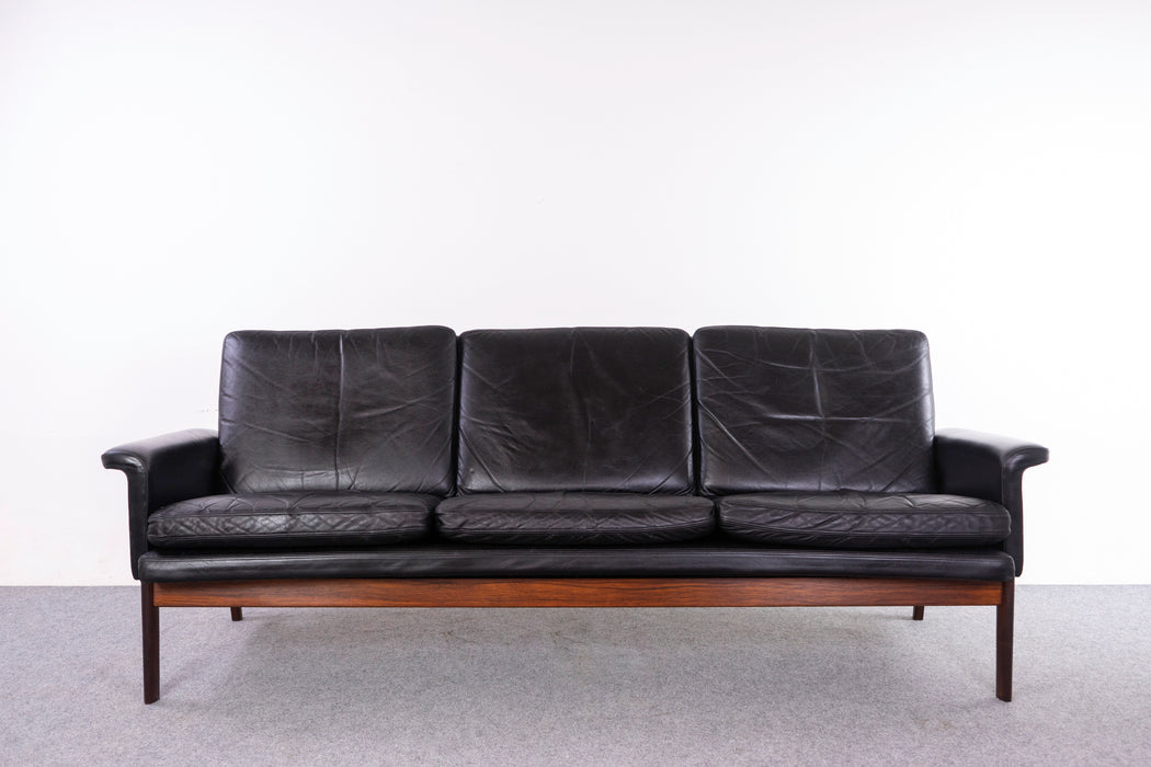 Rosewood & Leather "Jupiter" Sofa by Finn Juhl - (325-141)