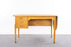 Danish Mid-Century Beech Writing Desk - (326-047)
