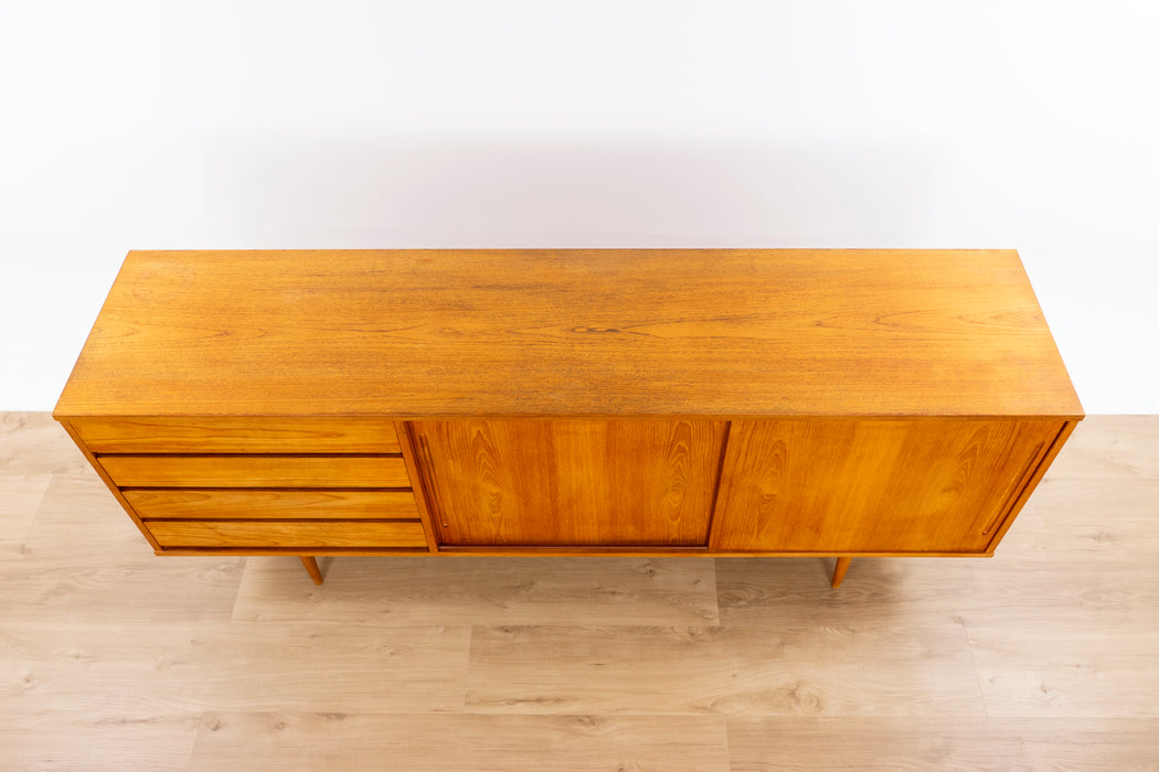 Danish Mid Century Modern Teak Sideboard - (D1521)