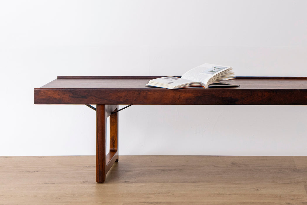 Norwegian Rosewood "Krobo" Bench by Torbjørn Afdal - (D1536)
