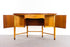 Teak & Beech Scandinavian Vanity/Desk - (325-005)