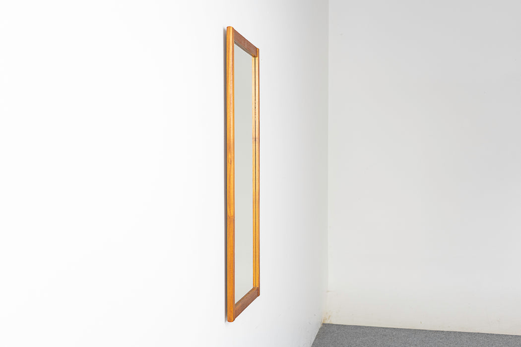Danish Modern Teak Mirror - (321-341.6)