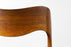 4 Rosewood Model 71 Dining Chairs by Niels Moller - (D1087.2)