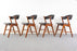 4 Teak Dining Chairs by Kai Kristiansen - (325-039.1)