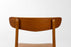 1 Teak & Beech Dining Chair - (322-168.3)