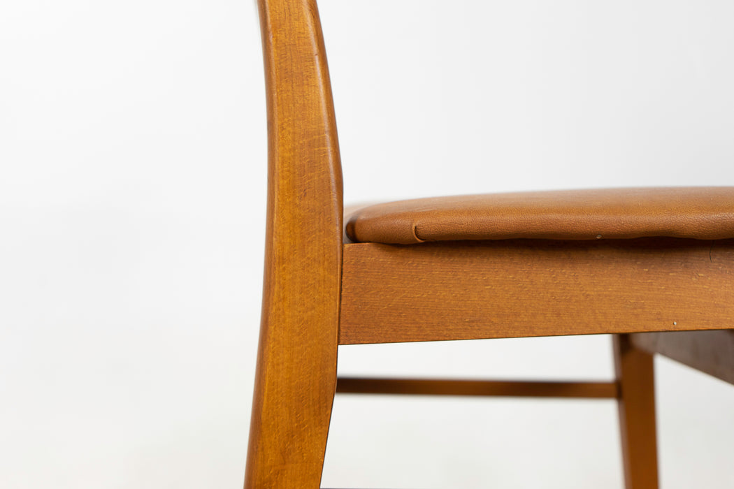 1 Danish Teak & Beech Dining Chair - (320-097.2)