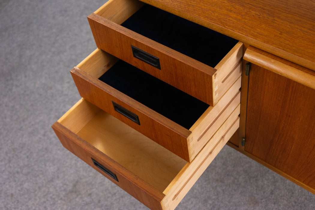 Teak Swedish Secretary/Bookcase - (326-167)