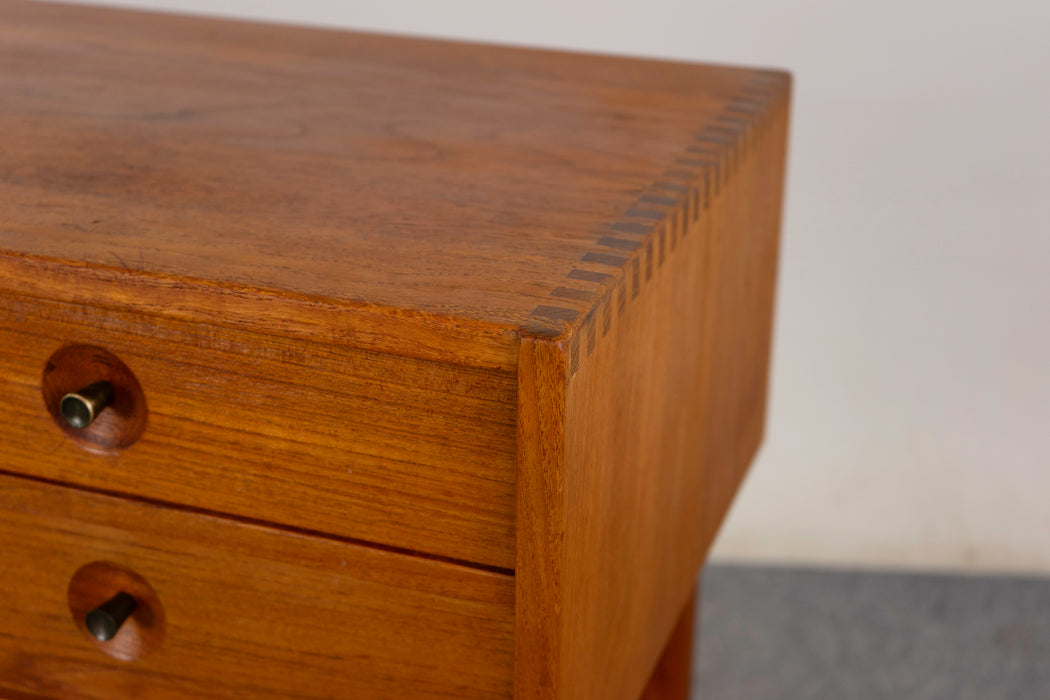 Teak Swedish Console Table by Nils Jonsson - (D1230)