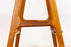 Teak & Leather Bar Stool by Erik Buch - (D1248)