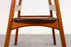 Teak & Leather Bar Stool by Erik Buch - (D1249)