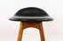 Teak & Leather Bar Stool by Erik Buch - (D1251)