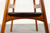 Teak & Leather Bar Stool by Erik Buch - (D1251)