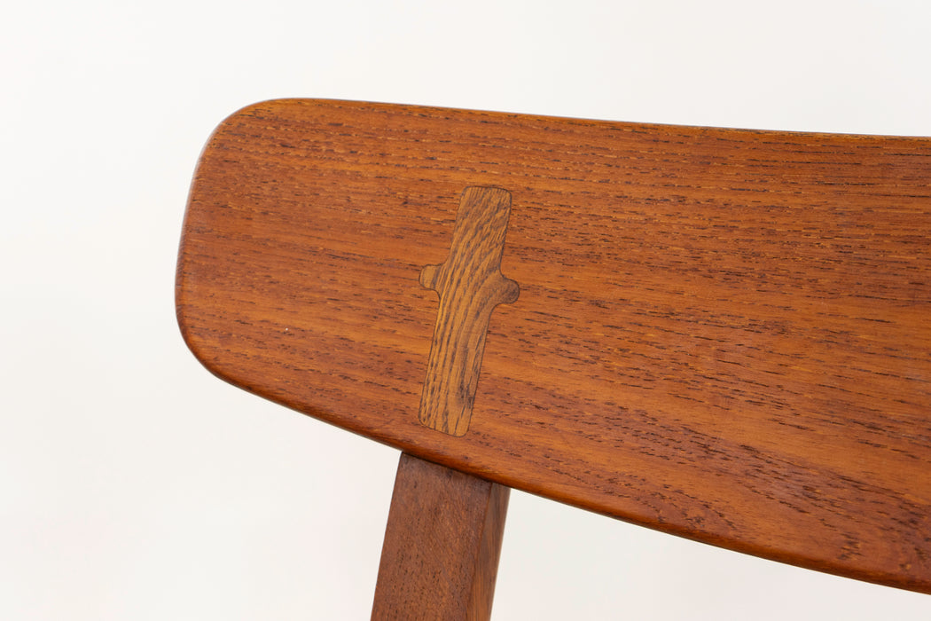 1 Teak & Oak CH23 Dining Chair by Hans Wegner - (D1261)