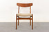 1 Teak & Oak CH23 Dining Chair by Hans Wegner - (D1261)