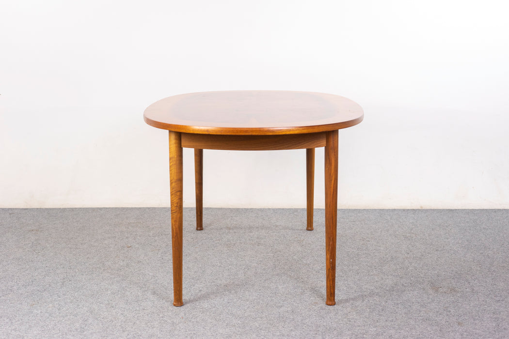 Walnut Swedish Coffee Table By Yngvar Sandstrom - (326-144)