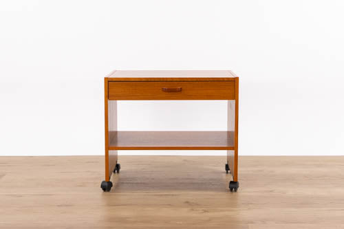 Vintage Teak Stand - (D1605)