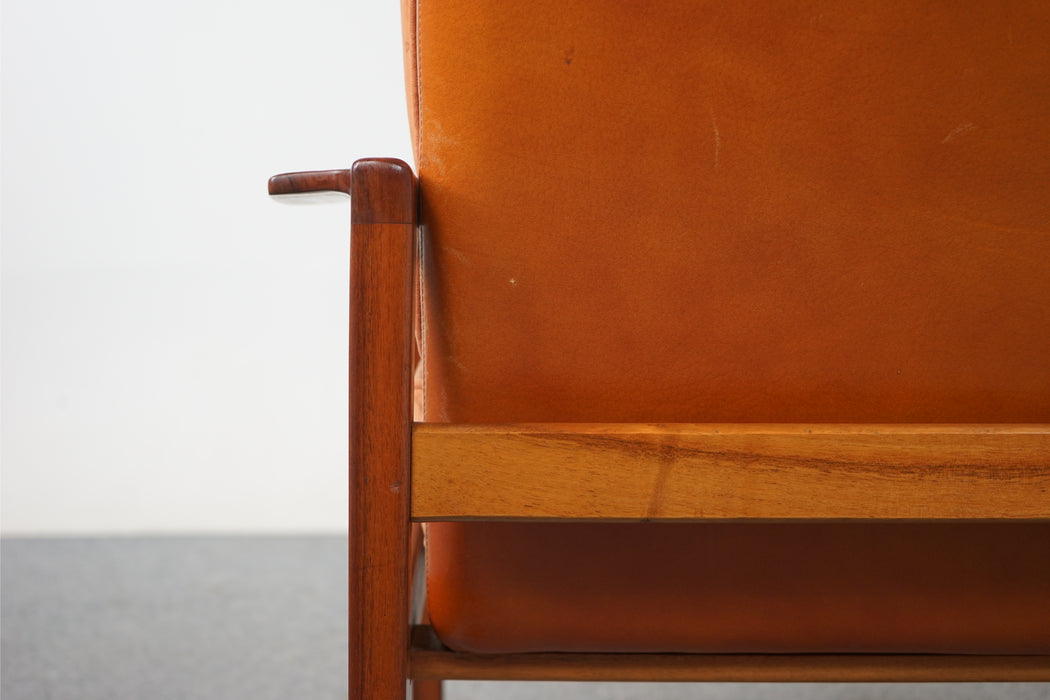 Walnut Danish Easy Chair - (320-048.2)