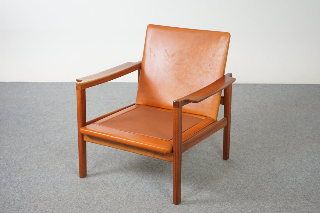Walnut Danish Easy Chair - (320-048.1)