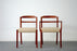 SALE - 6 Teak Dining Chairs - (319-013)