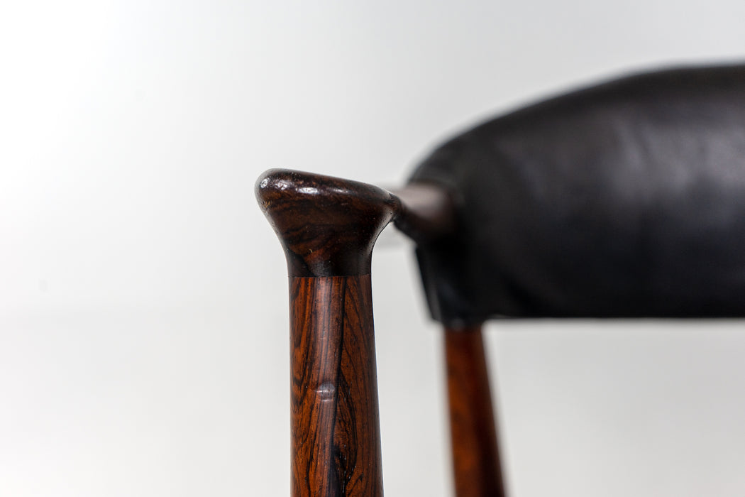 Danish Modern Rosewood Armchair, by Kurt Olsen - (322-121)