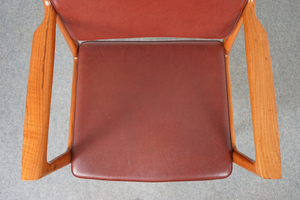 Danish Modern Walnut Arm Chair - (320-026.3)