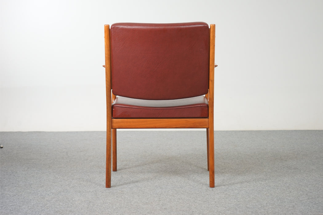 Danish Modern Walnut Arm Chair - (320-026.4)