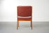 Danish Modern Walnut Arm Chair - (320-026.2)