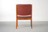 Danish Modern Walnut Arm Chair - (320-026.3)
