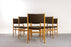 6 Danish Oak Dining Chairs, by Kai Lyngfeldt Larsen - (322-238)