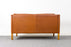 Danish Modern Leather Loveseat by Stouby - (322-071.1)