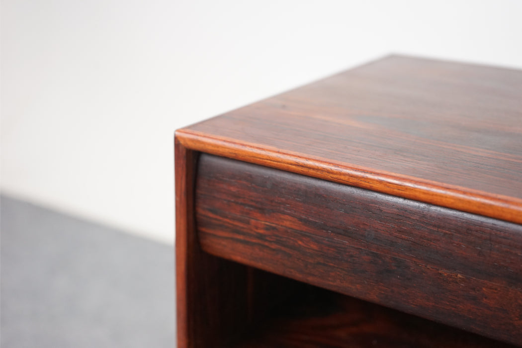 SALE - Rosewood Side Table with Drawer - (319-216.3)