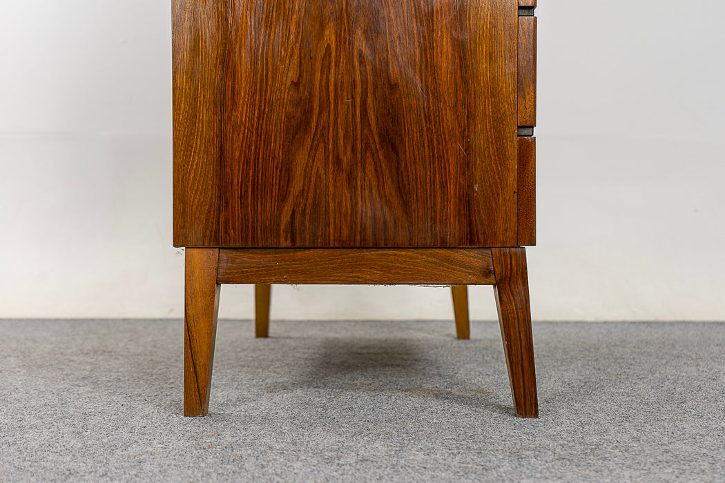 Danish Modern Walnut Dresser - (322-142)