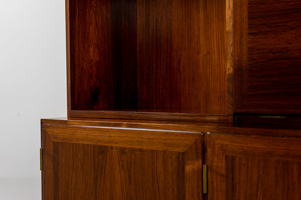 Rosewood Bookcase/Cabinet by Kai Winding - (322-079)