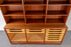 Teak Danish Tambour Door File Cabinet/Bookcase - (321-332)