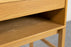 Danish Modern Oak Bedside Table - (324-353.7)