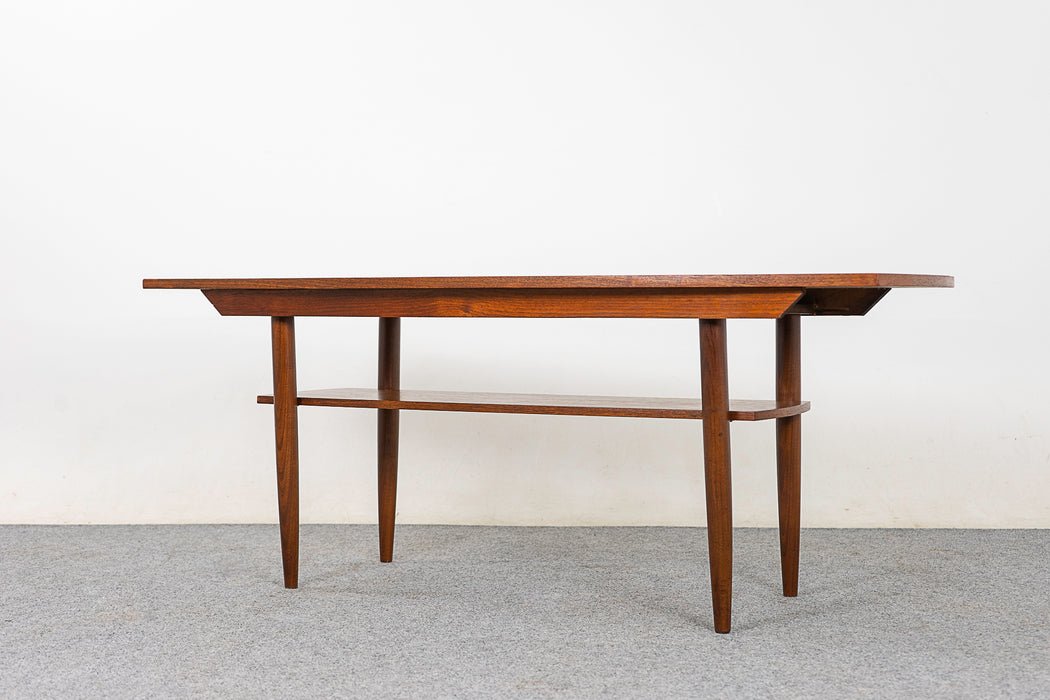 Danish Modern Teak Coffee Table - (321-240)