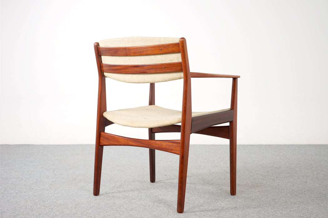 Scandinavian Teak Arm Chair by Poul Volther - (320-039)