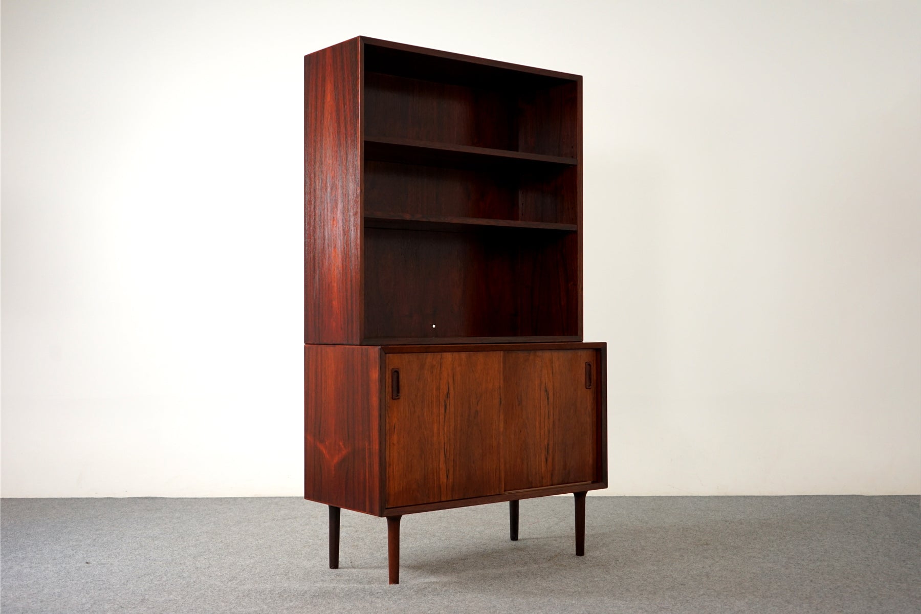 SALE - Rosewood Bookcase/Cabinet - (319-047.1)