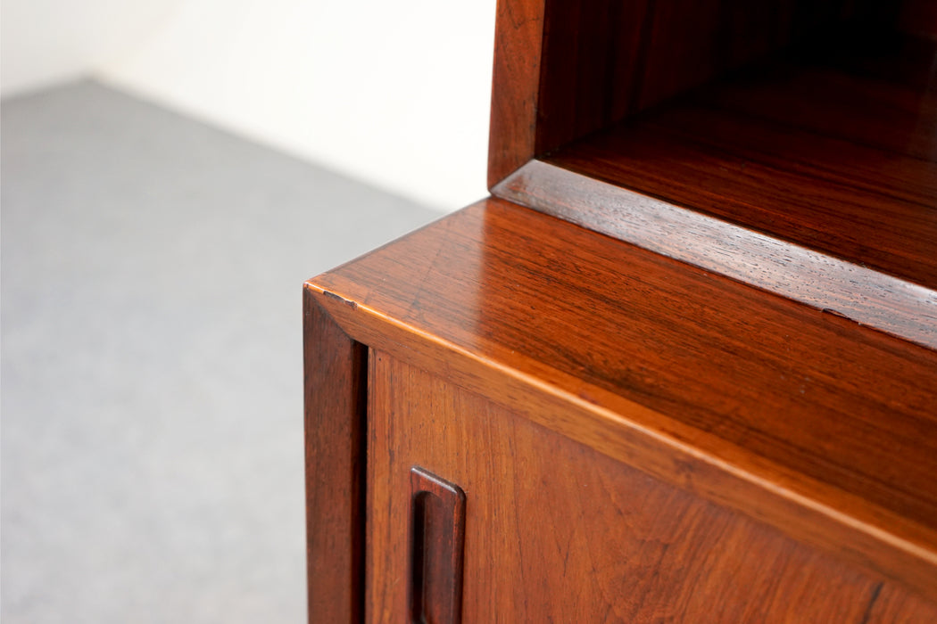 SALE - Rosewood Bookcase/Cabinet - (319-047.1)