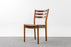 6 Vintage IKEA "Della" Teak & Rattan Dining Chairs - (321-100.1)