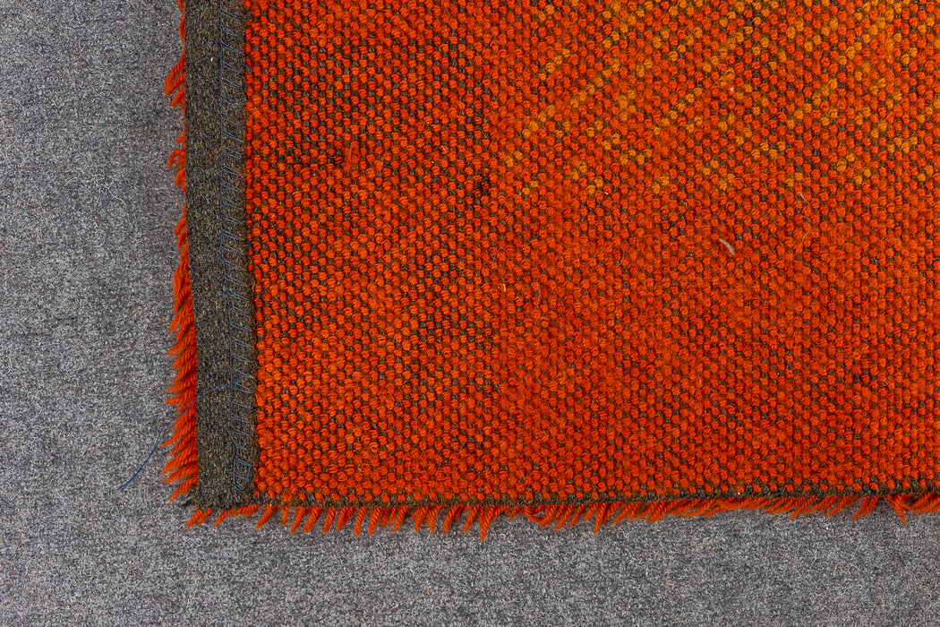 Scandinavian Orange Ombre Wool Rug  - (322-018.4)